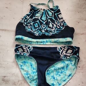 Women' Swimsuit Reversible Tie Dyed